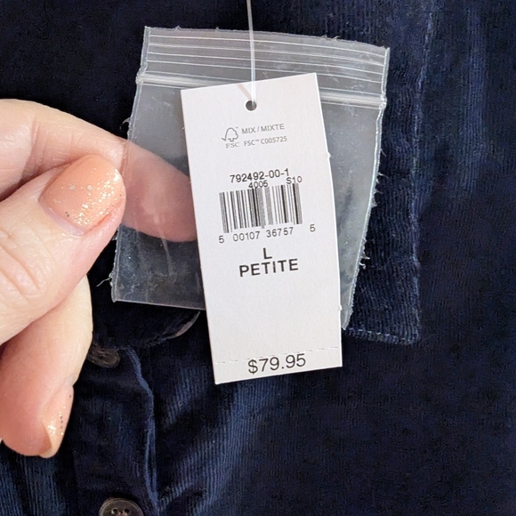 GAP corduroy soft mini dress - Picture 3 of 6